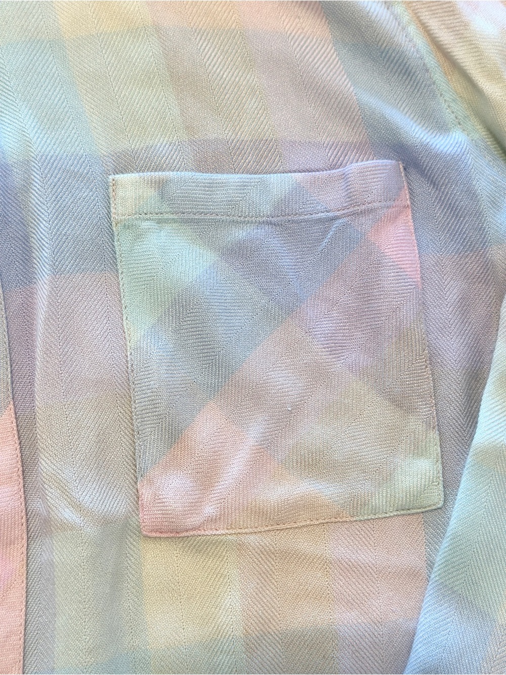 NWOT Rails Long Sleeve Soft Cotton Button Down Size XS Rainbow Casual Colorful - Picture 3 of 6